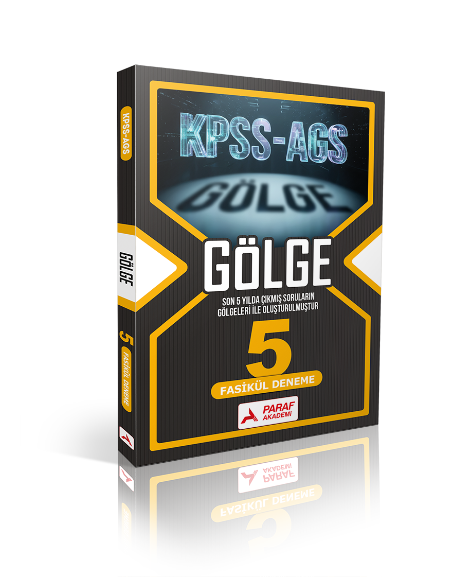 KPSS-AGS Gölge 5 Fasikül Deneme