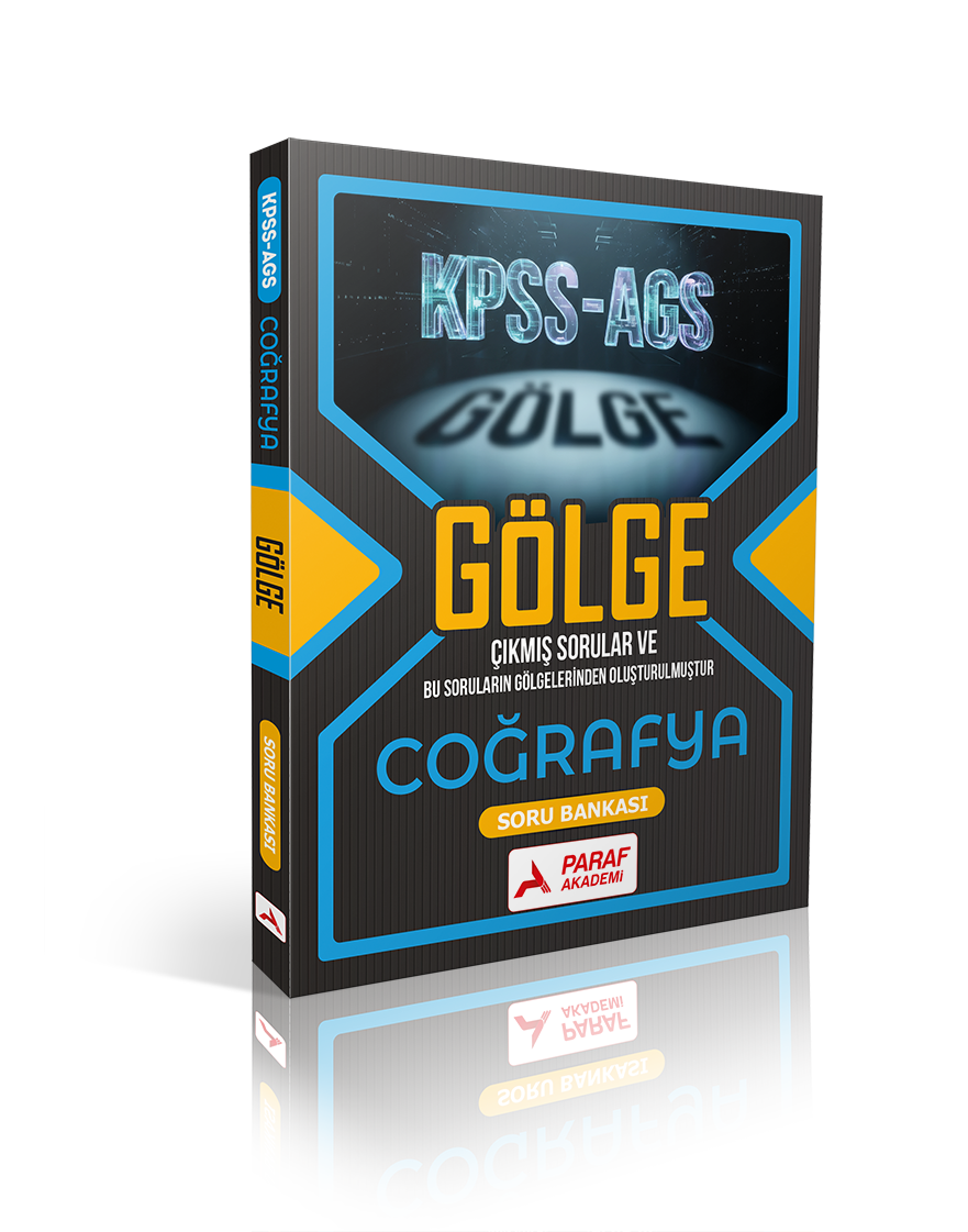 KPSS-AGS Gölge Coğrafya Soru Bankası