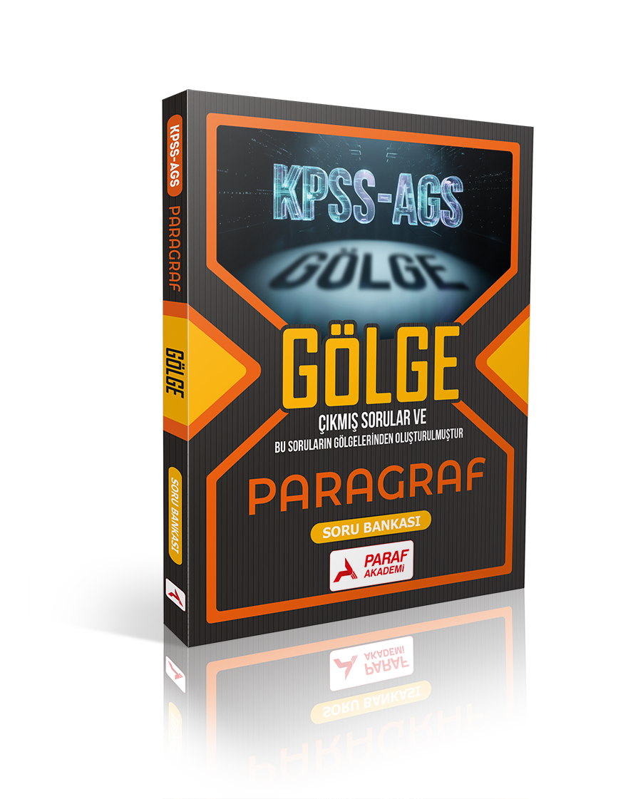 KPSS-AGS Gölge Paragraf Soru Bankası