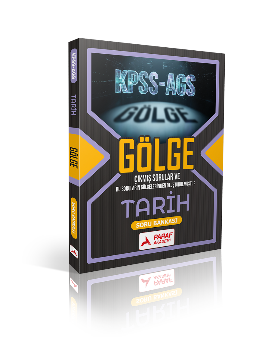 KPSS-AGS Gölge Tarih Soru Bankası