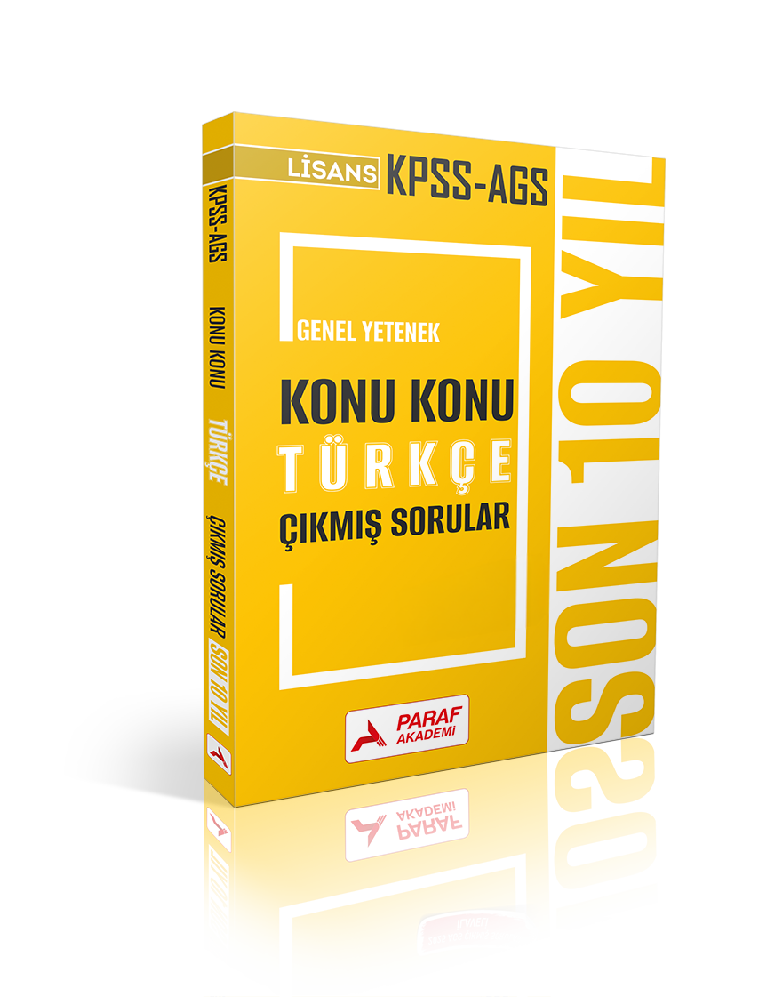 KPSS LİSANS Son 10 Yıl Konu Konu Türkçe Çıkmış Sorular