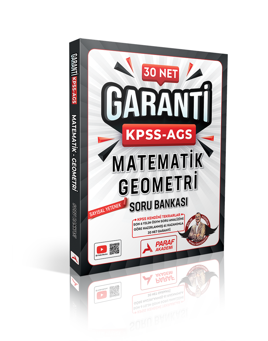 KPSS-AGS Matematik-Geometri 30 Net Garanti Soru Bankası