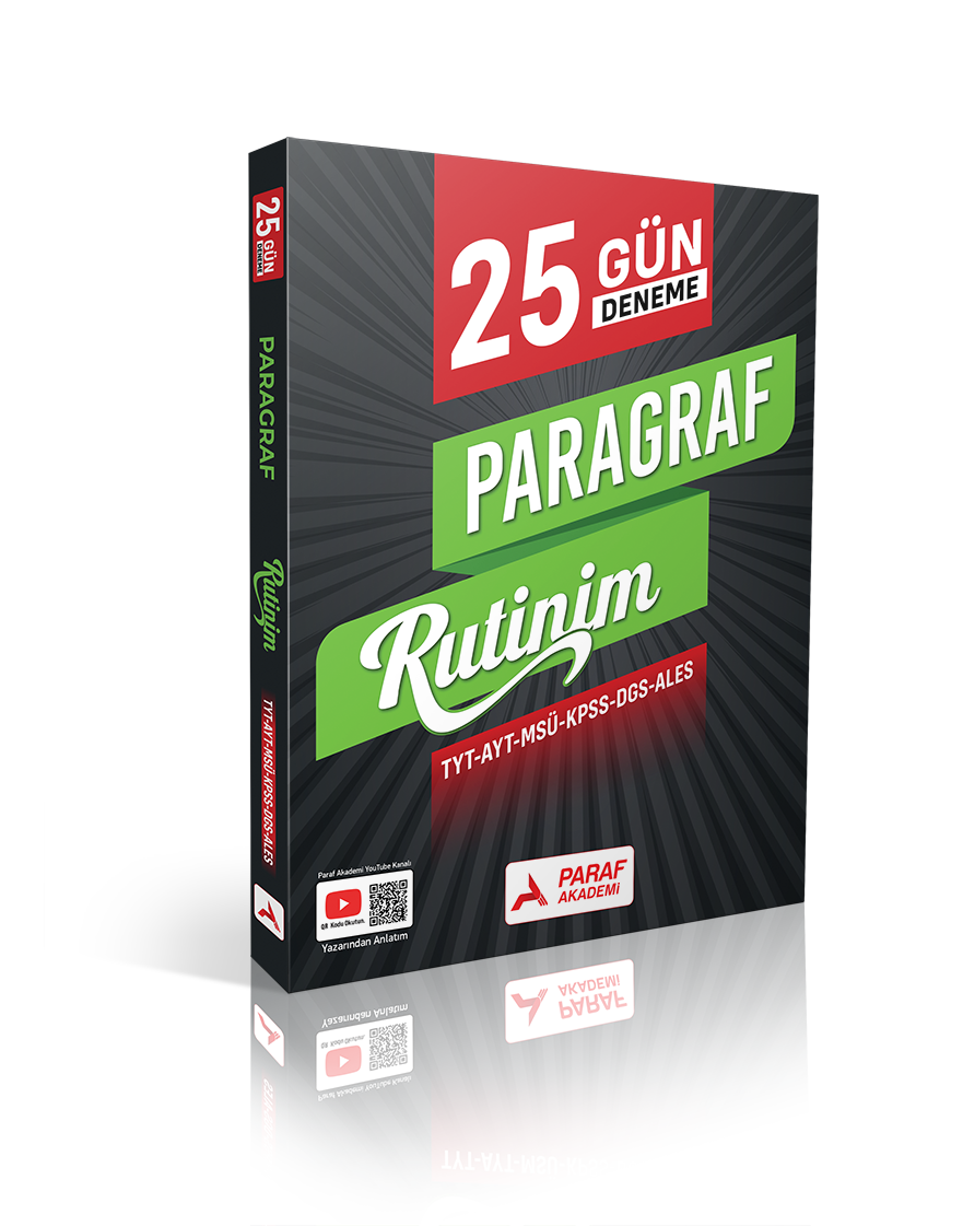 Paraf Akademi TYT 25 Günde Rutin Paragraf