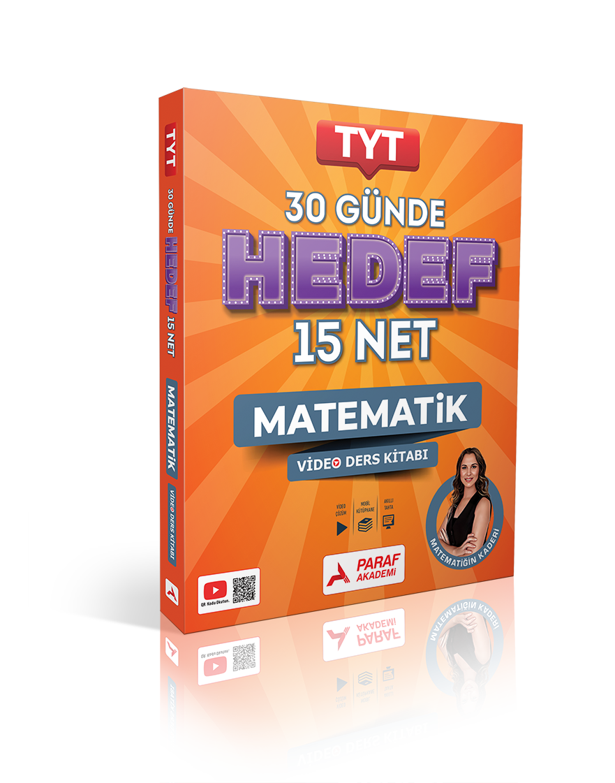 TYT 30 Günde Hedef 15 Net Matematik Video Ders Kitabı