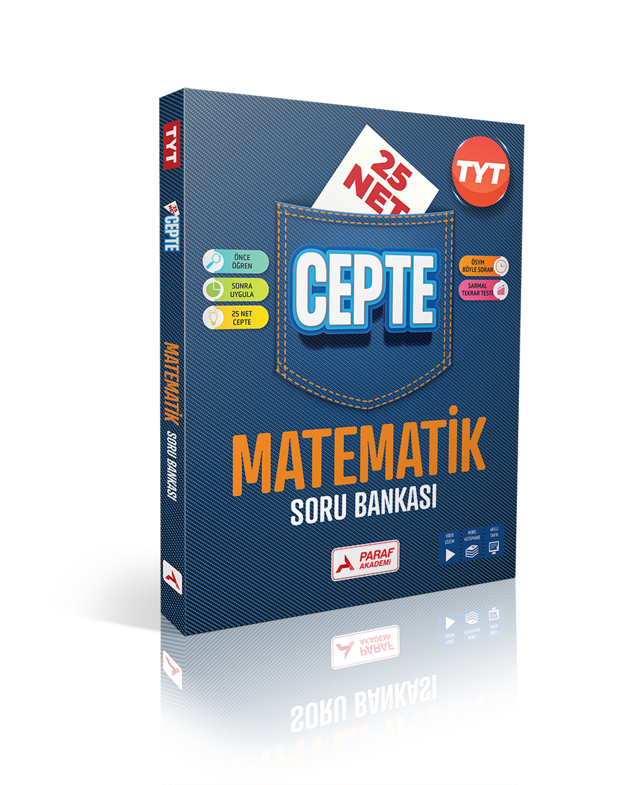 TYT Matematik Cepte 25 Net Soru Bankası